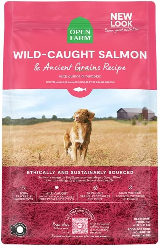 1684064542_61Rq8gUMtCL._AC_.jpg Open Farm Wild-Caught Salmon & Ancient Grains: Premium Dog Food