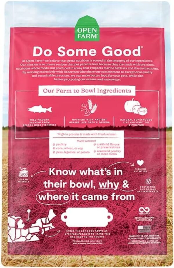 1684064547_61gN6apLrVL._AC_.jpg Open Farm Wild-Caught Salmon & Ancient Grains: Premium Dog Food