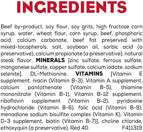 1684189553_51yGJ4MgyAL._AC_.jpg Moist & Meaty Dog Food - Purina Steak Flavor - 36 ct. Pouch