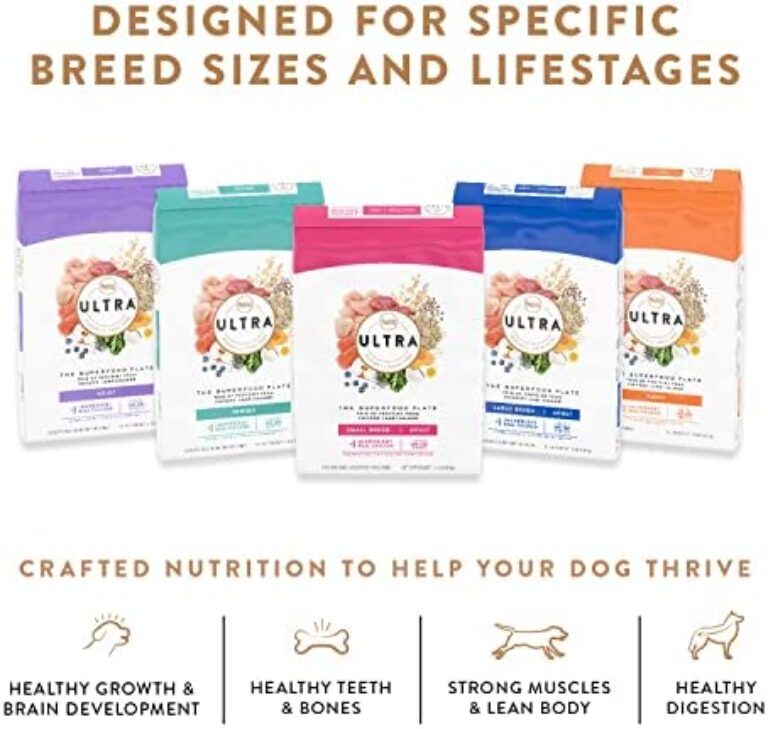 1684515002_51InMIR3uL._AC_.jpg Nutro Ultra Adult High Protein Natural Dry Dog Food - Chicken, Lamb, and Salmon, 4 lb Bag