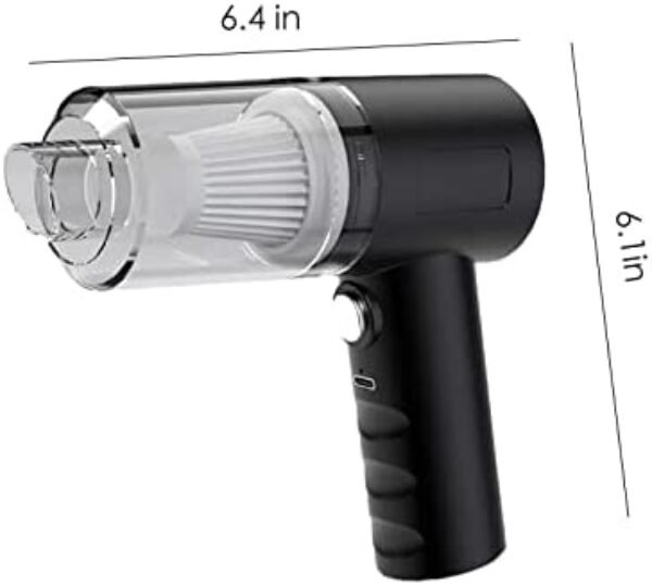 31jOhwURUlL._AC_.jpg Powerful Cordless Car Vacuum Cleaner - Remove Pet Hair, Dust & Food Residues