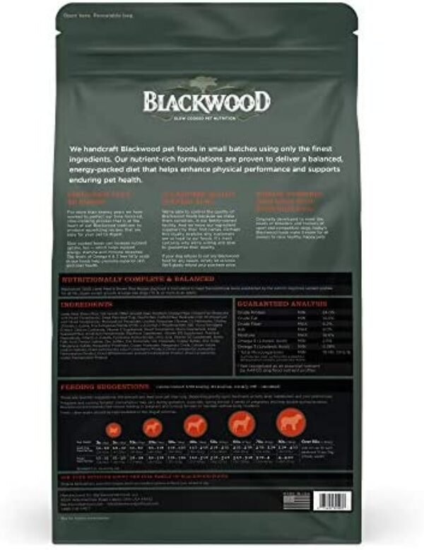 410GdRUQpVL._AC_.jpg Premium Blackwood Dog Food: Natural Lamb Meal & Brown Rice Recipe
