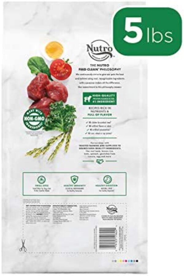 NUTRO NATURAL CHOICE Small Bites Adult Dry Dog Food - Premium Nutrition for Adult Dogs