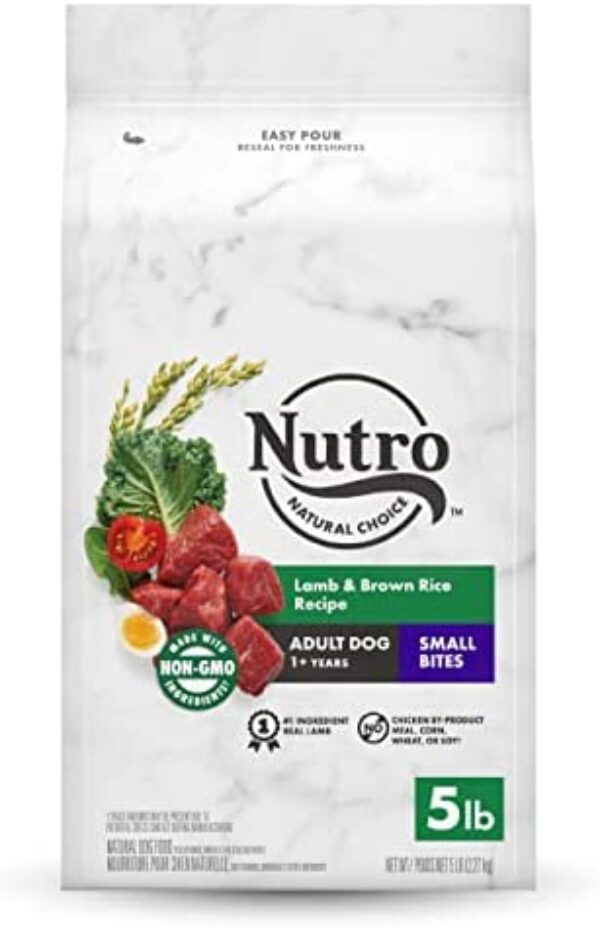 NUTRO NATURAL CHOICE Small Bites Adult Dry Dog Food - Premium Nutrition for Adult Dogs