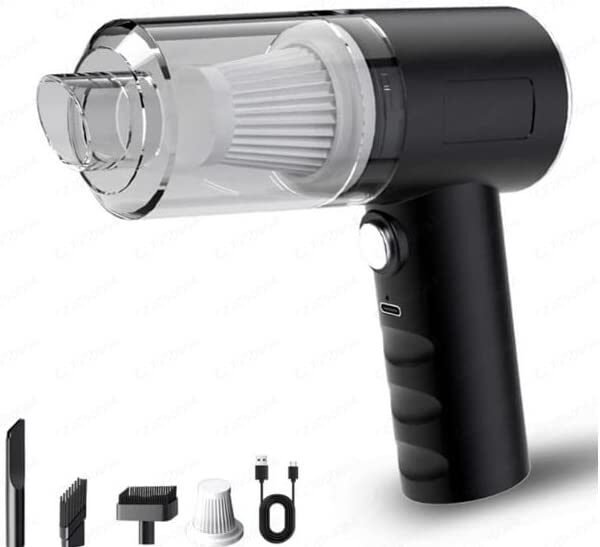 41kK7MOWyxL._AC_.jpg Powerful Cordless Car Vacuum Cleaner - Remove Pet Hair, Dust & Food Residues