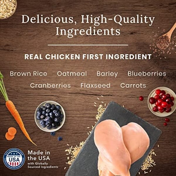 51FmJOsxQL._AC_.jpg Blue Buffalo Wilderness Small Breed Adult Dry Dog Food | High Protein Nutrition