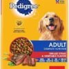 51h08zAPTQL._AC_.jpg Pedigree Adult Dog Food - Grilled Steak & Vegetable Kibble | 30 lb Bag