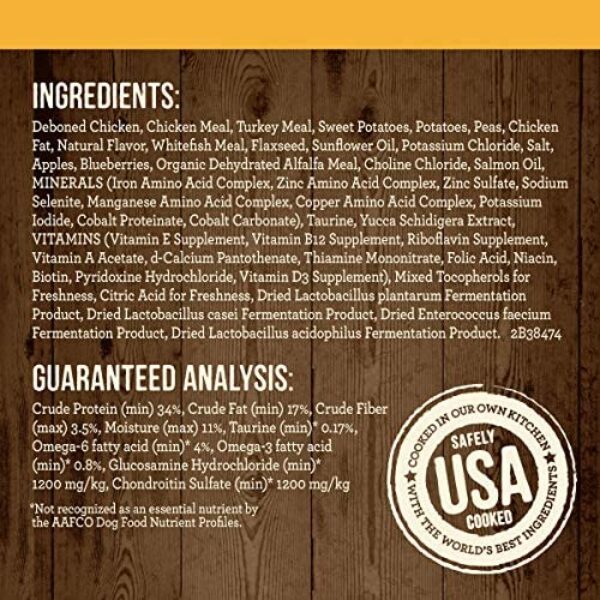 61EhZvJQcL._AC_.jpg Merrick Dry Dog Food - Real Chicken and Sweet Potato | Grain Free Recipe