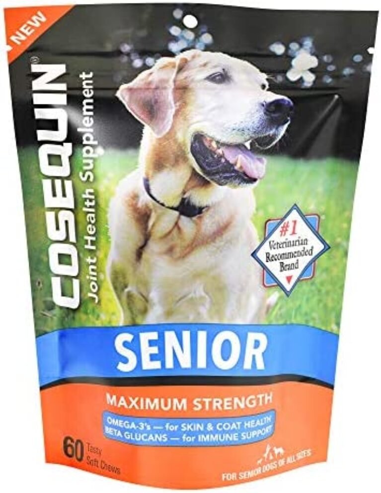 Nutramax Cosequin Senior Joint Health Supplement for Senior Dogs - dog supplements for joints