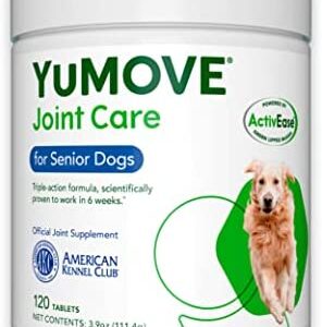 YuMOVE Senior Dog Tablets | Higher Strength Hip and Joint dog supplements for joints