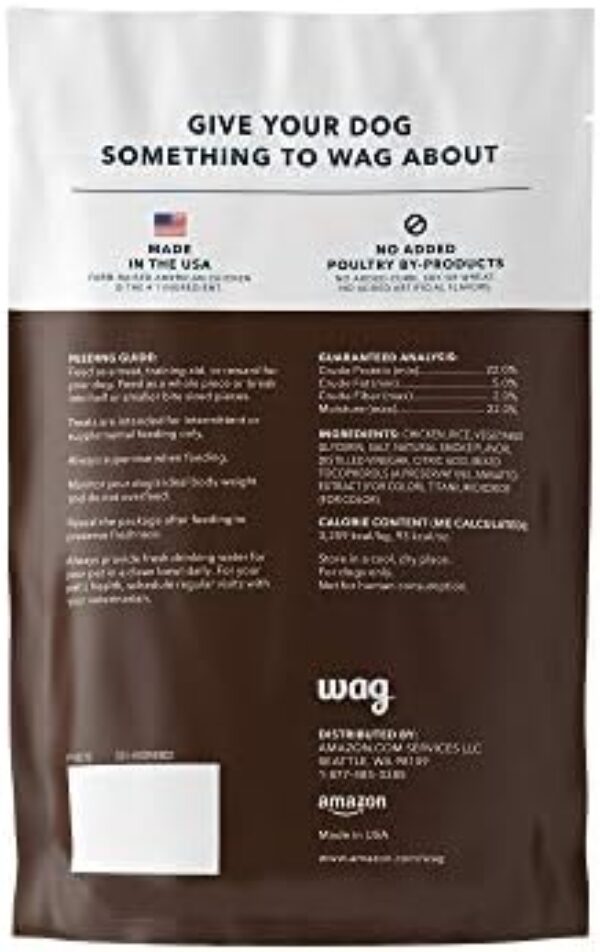 41AvMjtO0DL._AC_.jpg Wag Dog Treats Chicken and Waffle Bites - Delicious Treats for Your Dog