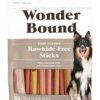 41qCASiUK5L._AC_.jpg Wonder Bound Rawhide-Free Dog Treats | Beef Sticks for Happy Dogs