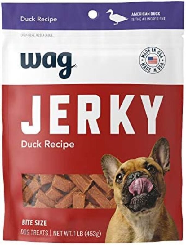 41r3WsbpsbL._AC_.jpg Wag Soft & Tender American Jerky Dog Treats: Irresistible Duck Bites