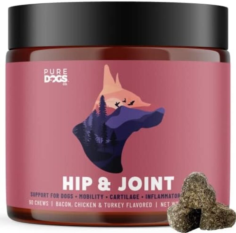 Hip & Joint Chews for Dogs - Glucosamine Chondroitin for dog supplements for joints