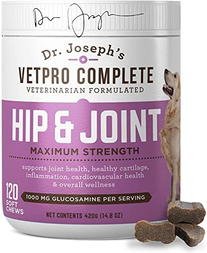 VetPro Dog Hip and Joint Supplement - Pain and Inflammation Relief ...