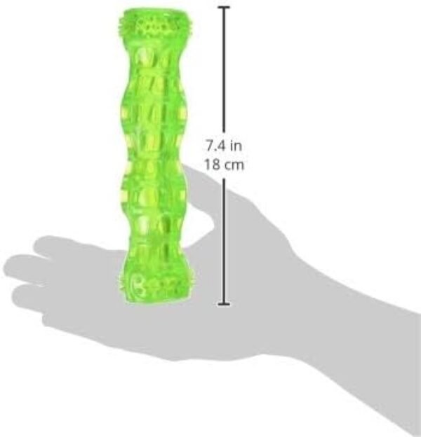 31FOwX5g8cL._AC_.jpg Hyper Pet Dura-Squeaks Stick Dog Toy - Durable and Interactive Medium-Sized Toy