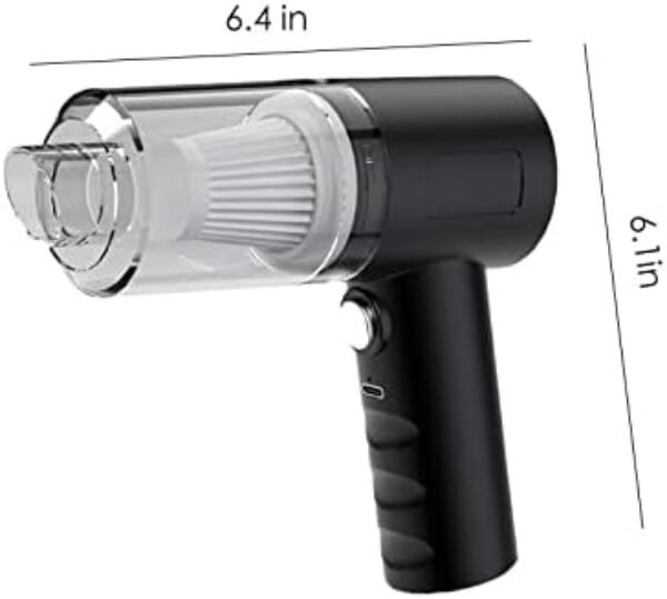 31puX6V-rL._AC_.jpg Byikun Portable Car Vacuum: Powerful and Cordless Handheld Cleaner