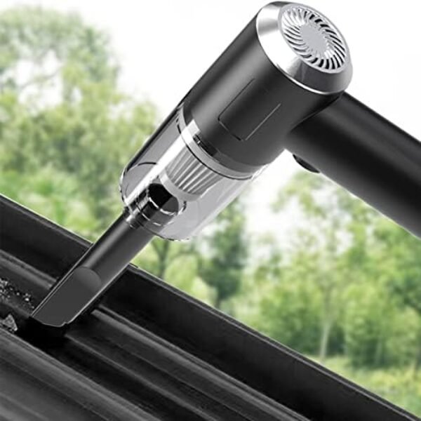 41akNgNlQpL._AC_.jpg Byikun Portable Car Vacuum: Powerful and Cordless Handheld Cleaner