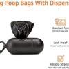 41lnWkjShL._AC_.jpg Amazon Basics Unscented Standard Dog Poop Bags with Dispenser and Leash Clip, 13 x 9 Inches, Black - 60 Rolls (900 Bags)