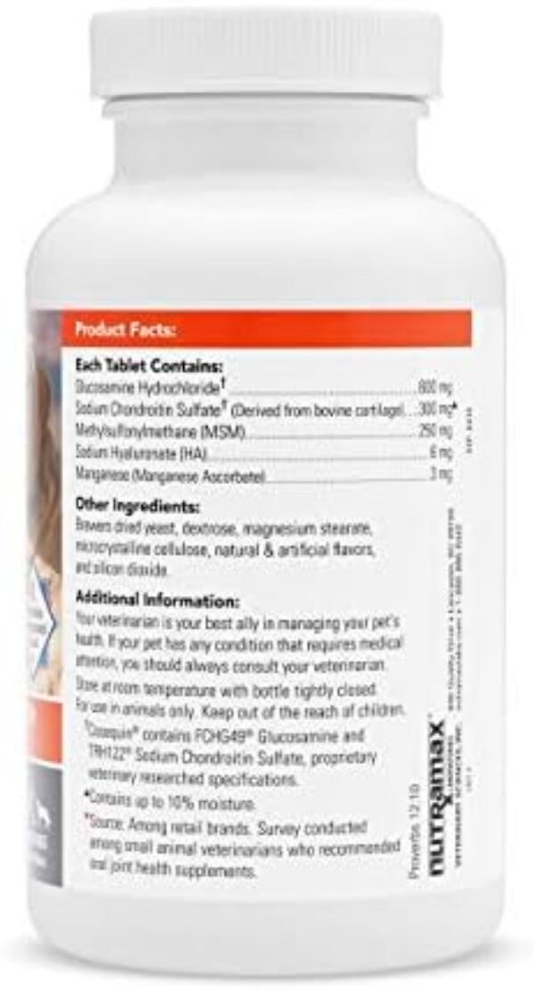 41ooJ0kBY8L._AC_.jpg Nutramax Cosequin Maximum Strength Joint Health Supplement for Dogs