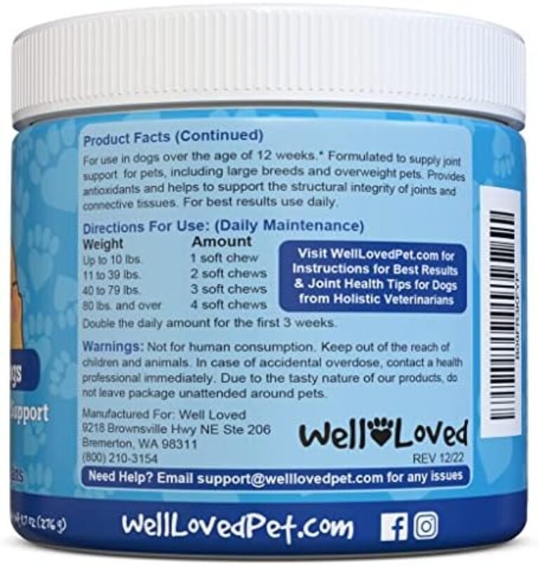 517K3i9bYoL._AC_.jpg Premium Glucosamine Joint Supplement for Dogs - Made in USA | Buy Now