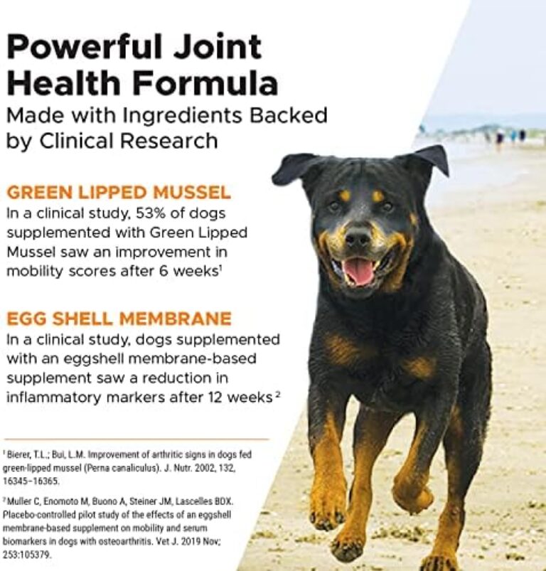 517dgFK4VPL._AC_.jpg PetHonesty Senior Hemp Mobility - Hip & Joint Support for Senior Dogs (90 Chews)