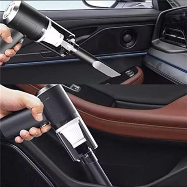 51KWJlh-3TL._AC_.jpg Byikun Portable Car Vacuum: Powerful and Cordless Handheld Cleaner