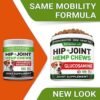 51lpjS6Kd-L._AC_.jpg Hemp Treats - Glucosamine Dog Joint Supplement + Omega 3 - w/Hemp Oil - Chondroitin, MSM - Advanced Mobility Chews - Joint Pain Relief - Hip & Joint Care - Chicken Flavor - 120 Ct - Made in USA