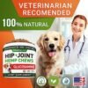 61X3dLb5q4L._AC_.jpg Hemp Treats - Glucosamine Dog Joint Supplement + Omega 3 - w/Hemp Oil - Chondroitin, MSM - Advanced Mobility Chews - Joint Pain Relief - Hip & Joint Care - Chicken Flavor - 120 Ct - Made in USA