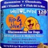 Well Loved Glucosamine for Dogs - Joint Supplement for Dogs, dog supplements for joints