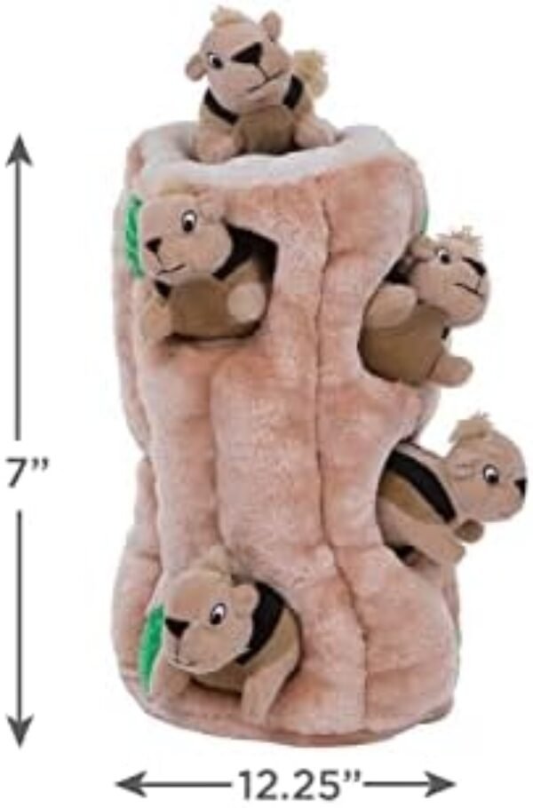 31AyxEgdL._AC_.jpg Outward Hound Hide A Squirrel Plush Dog Toy Puzzle, XL