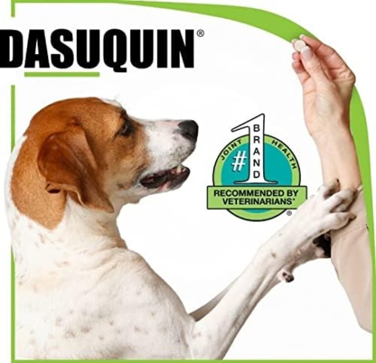 418QCWVGoxL._AC_.jpg Nutramax Dasuquin Joint Health Supplement for Large Dogs - With Glucosamine, Chondroitin, ASU, Boswellia Serrata Extract, Green Tea Extract, 150 Chewable Tablets
