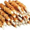 510bq9b3TlL._AC_.jpg MON2SUN Dog Treats, 5 Inch Rawhide Twist Chicken Hide Sticks, Suitable for Puppy and Small Dogs, 5 Inch (Chicken, Pack of 40)