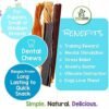 51hbhG0dpxS._AC_.jpg Nature Gnaws Variety Pack of Dog Chews and Bully Sticks - Long Lasting Gnaw Treats Bag for Puppies and Active Dogs - Natural and Rawhide Free Bones