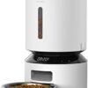 31-NPRc0c4L._AC_.jpg PETLIBRO Automatic Cat Food Dispenser, Automatic Dog Feeder with Freshness Preservation, Timed Cat Feeders for Dry Food, Up to 50 Portions 6 Meals Per Day, Granary Pet Feeder for Cats/Dogs,White