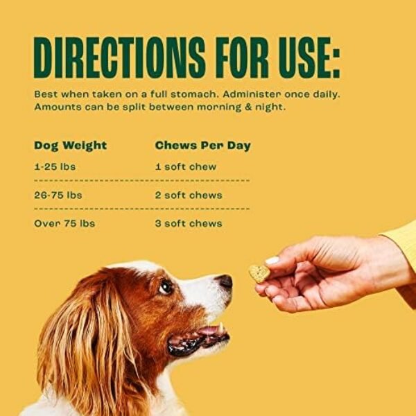 513z03-V4OL._AC_.jpg Furtify Hip and Joint Chews: Advanced Support for Dogs