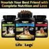 5183Mh8Jy-L._AC_.jpg Life4Legs - Soft Chews Hip and Joint Supplement for Dogs - Ultimate Relief Treats