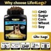 51B5xrHJ-BL._AC_.jpg Life4Legs - Soft Chews Hip and Joint Supplement for Dogs - Ultimate Relief Treats