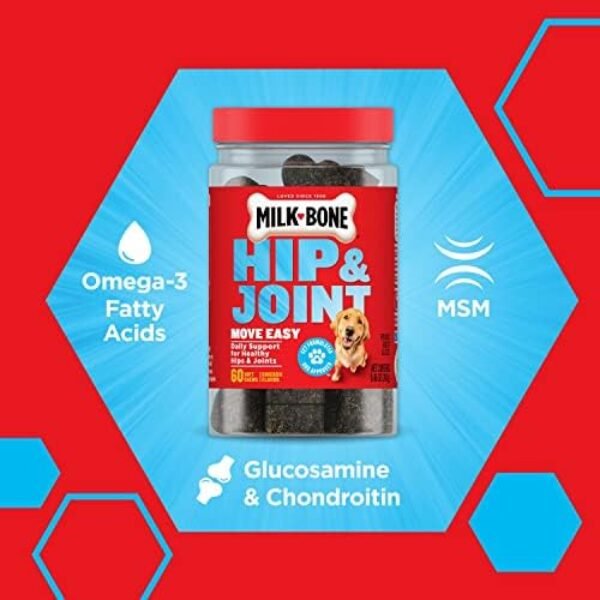 51CdCePXeJL._AC_.jpg Milk-Bone Hip & Joint Dog Supplement, 60 Soft Chews