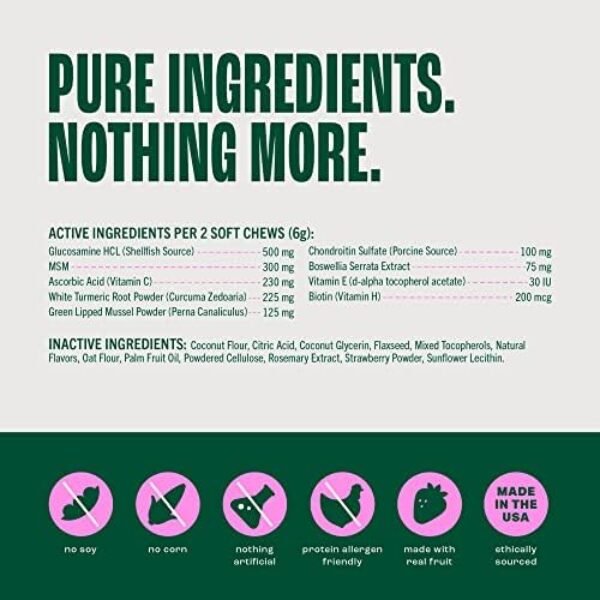 51Ou4LYF6rL._AC_.jpg Furtify Hip and Joint Chews: Advanced Support for Dogs