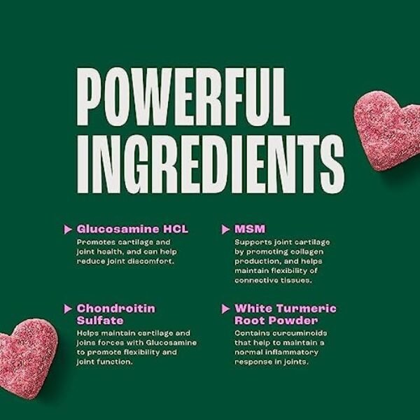 51uxF0N6nqL._AC_.jpg Furtify Hip and Joint Chews: Advanced Support for Dogs