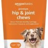 Amazon Basics Premium Dog Hip & Joint Supplement Chews with dog supplements for joints