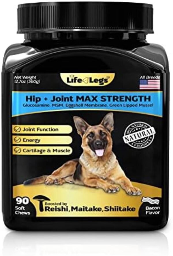 Life4Legs - Soft Chews Hip and Joint Supplement for Dogs dog supplements for joints