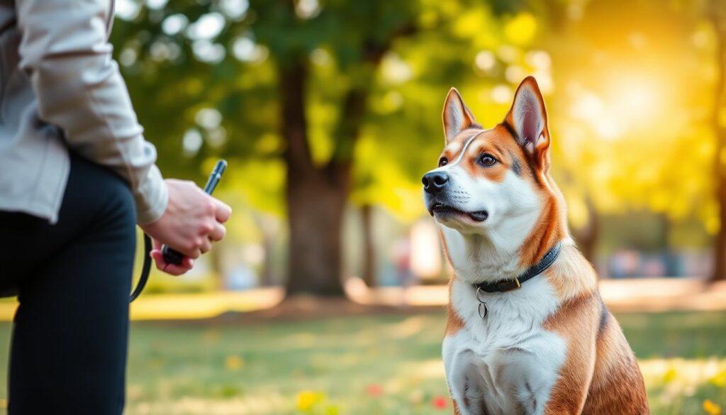 Clicker training for dogs