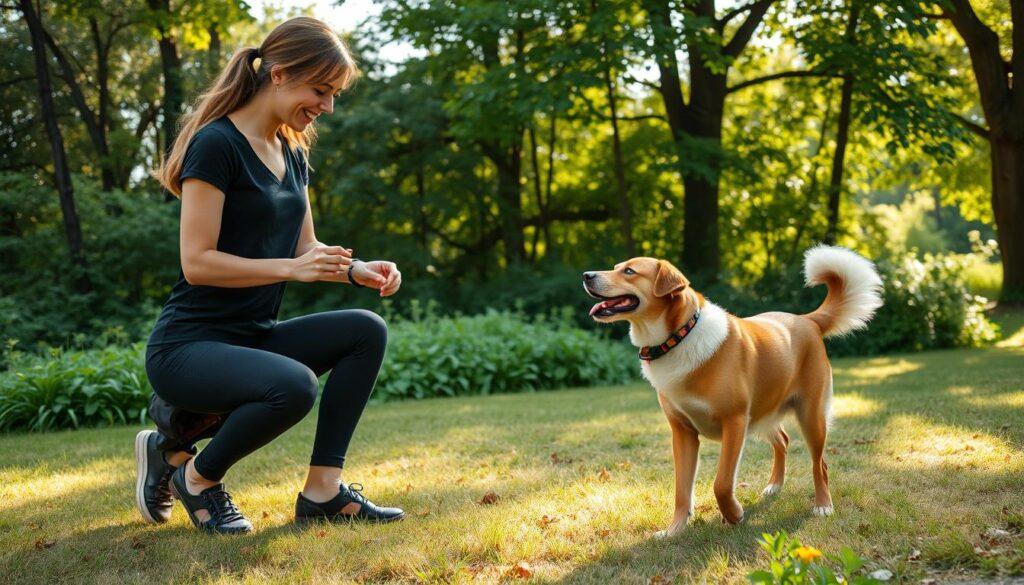 Dog training techniques