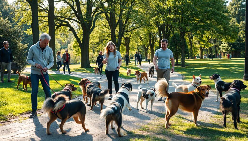 Dog walker training