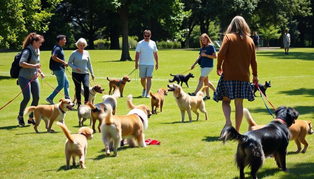 Dog walker training programs