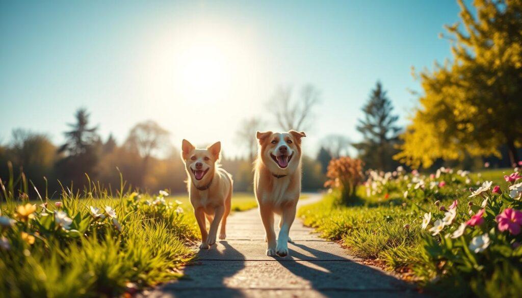 Dog walking mental health benefits