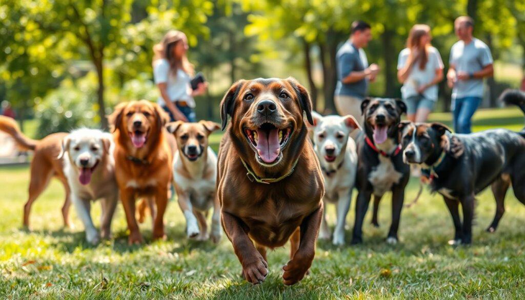 Labrador Retriever socialization