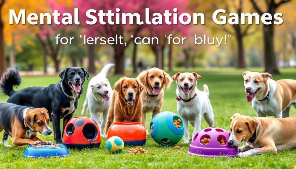 Mental stimulation games for barking dog solutions